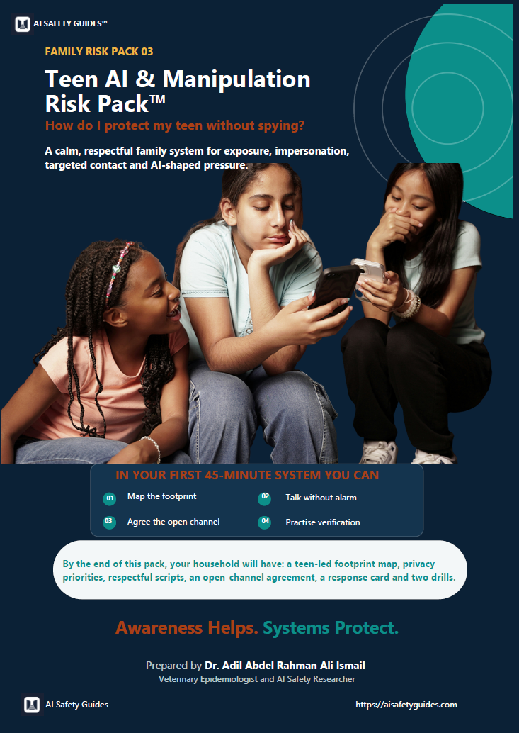 Teen AI & Manipulation Risk Pack™