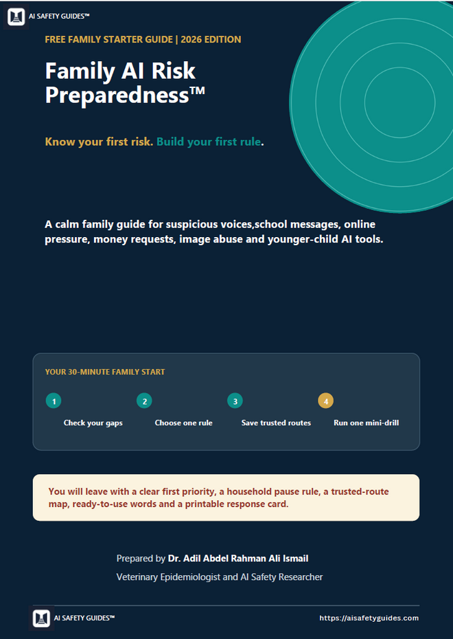 Family AI Risk Preparedness free guide cover